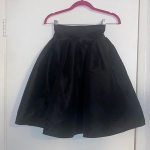Black skirt